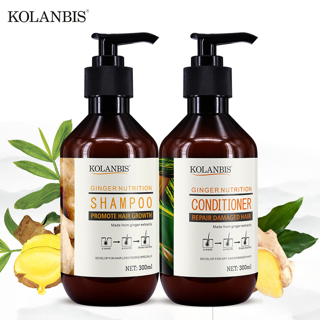 Ginger Shampoo And Conditioner Set